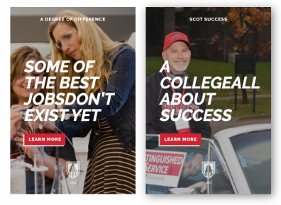 Core Landing Page Example Images